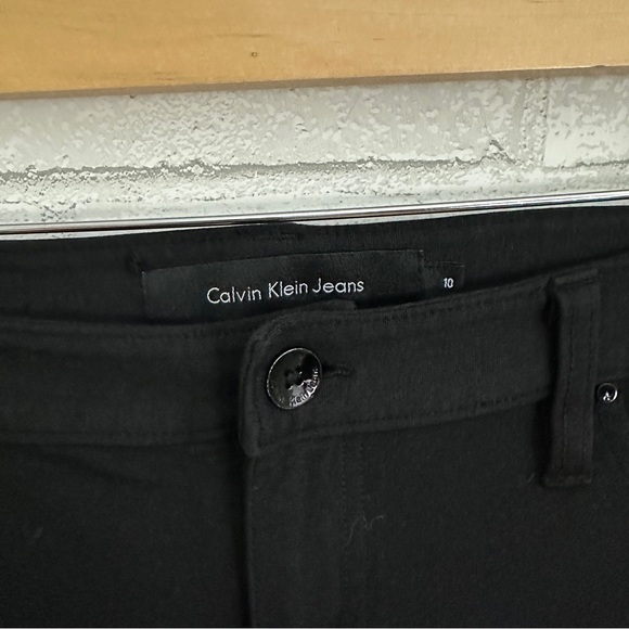 CALVIN KLEIN JEANS Black Stretch Jeggings - Picture 4 of 9
